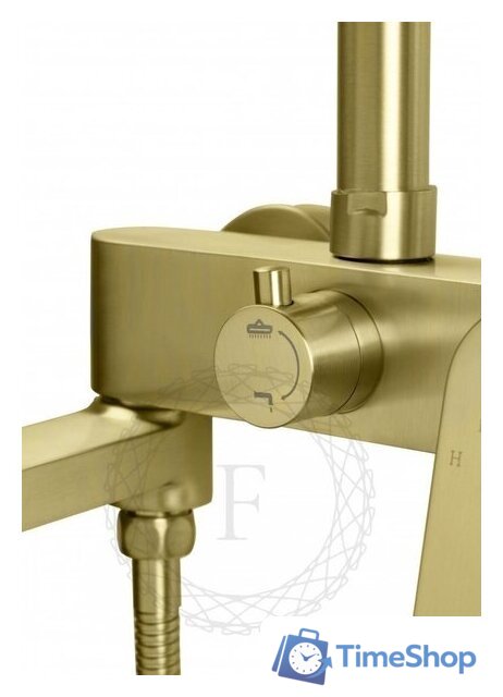 Душевая система  Filarete Retta FL2030 (матовое золото) - Изображение №4 — Интернет-магазин Time-Shop