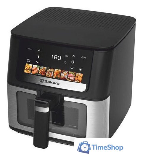 Аэрогриль (аэрофритюрница) Sakura SA-7691BK - Изображение №1 — Интернет-магазин Time-Shop