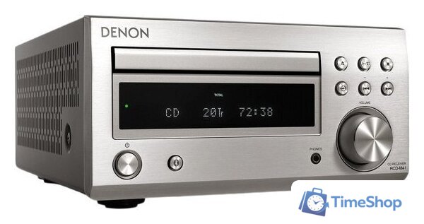 CD-проигрыватель Denon RCD-M41 (серебристый) - Изображение №1 — Интернет-магазин Time-Shop