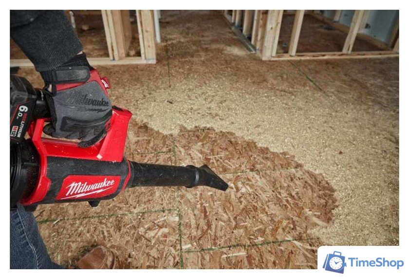Ручная воздуходувка Milwaukee M12 BBL-0 4933472214 (без АКБ) - Изображение №7 — Интернет-магазин Time-Shop