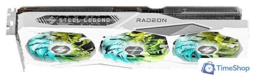 Видеокарта ASRock Radeon RX 7600 Steel Legend 8GB OC RX7600 SL 8GO - Изображение №4 — Интернет-магазин Time-Shop