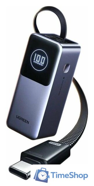 Внешний аккумулятор Ugreen PB723 20000mAh (серый) - Изображение №3 — Интернет-магазин Time-Shop