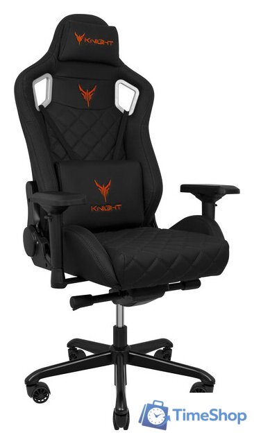 Игровое (геймерское) кресло Knight Titan (черный) - Изображение №1 — Интернет-магазин Time-Shop