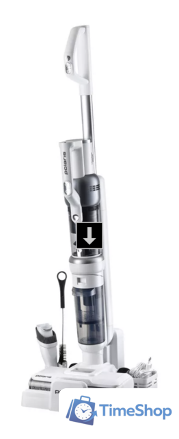 Вертикальный моющий пылесос Polaris PVCW 6070 (белый) - Изображение №7 — Интернет-магазин Time-Shop