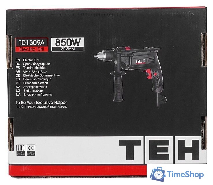 Ударная дрель TEH TD1309A - Изображение №7 — Интернет-магазин Time-Shop