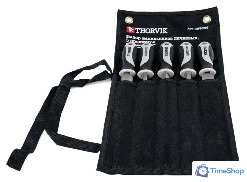 Набор напильников Thorvik MFSS205 (5 предметов) - Изображение №2 — Интернет-магазин Time-Shop