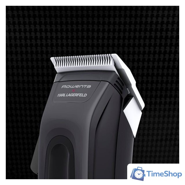 Машинка для стрижки волос Rowenta Perfect Line Karl Lagerfeld TN152LF0 - Изображение №5 — Интернет-магазин Time-Shop