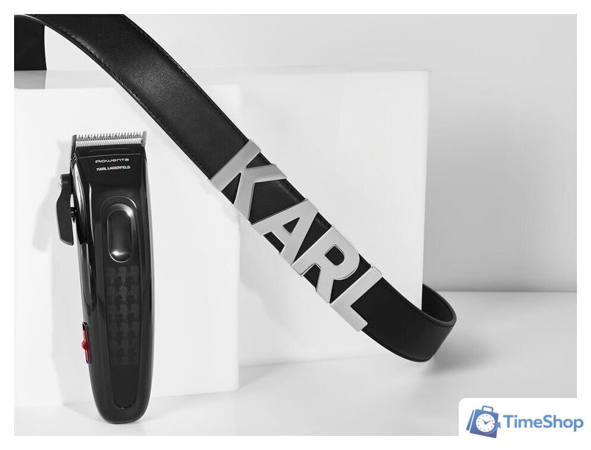 Машинка для стрижки волос Rowenta Perfect Line Karl Lagerfeld TN152LF0 - Изображение №4 — Интернет-магазин Time-Shop