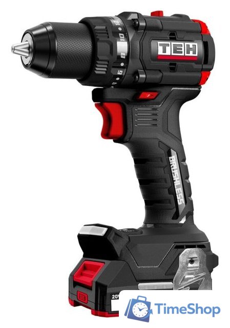Дрель-шуруповерт TEH TDBL720-2B (с 2-мя АКБ, кейс) - Изображение №1 — Интернет-магазин Time-Shop
