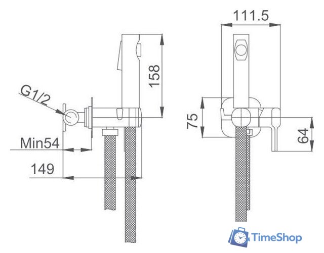 Смеситель Haiba HB5518-5 - Изображение №2 — Интернет-магазин Time-Shop