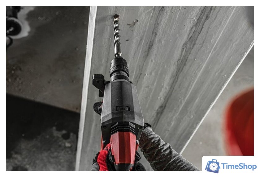 Перфоратор Milwaukee M18 FUEL M18ONEFHX-552X 4933478504 (с 2-мя АКБ, кейс) - Изображение №10 — Интернет-магазин Time-Shop