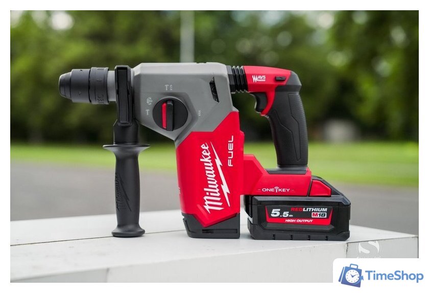 Перфоратор Milwaukee M18 FUEL M18ONEFHX-552X 4933478504 (с 2-мя АКБ, кейс) - Изображение №25 — Интернет-магазин Time-Shop
