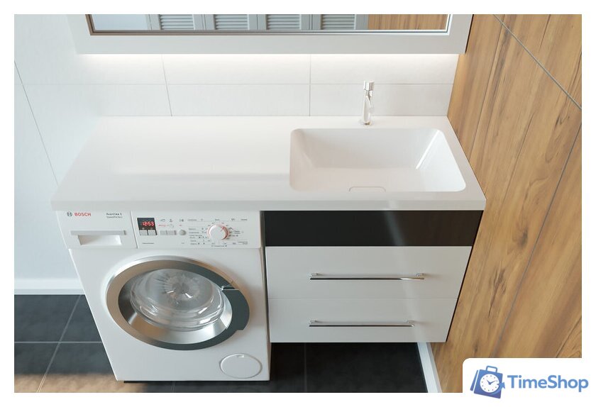 Умывальник Madera Kamilla 120х48 (правый) - Изображение №4 — Интернет-магазин Time-Shop