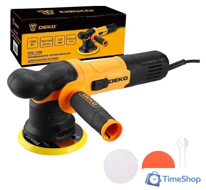 Эксцентриковая шлифмашина Deko PDK-1200 085-1064 - Изображение №1 — Интернет-магазин Time-Shop