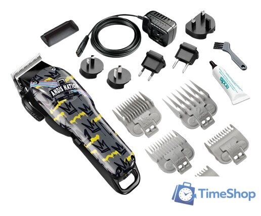 Машинка для стрижки волос Andis Cordless Uspro Li Fade Nation Crown 73100 - Изображение №1 — Интернет-магазин Time-Shop