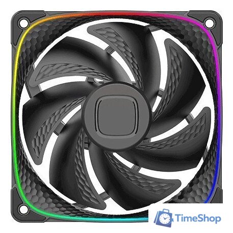Вентилятор для корпуса Geometric Future Squama 2503 ARGB (черный) - Изображение №1 — Интернет-магазин Time-Shop