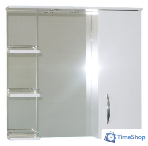  СанитаМебель Камелия-12.75 Д2 шкаф с зеркалом правый - Изображение №1 — Интернет-магазин Time-Shop