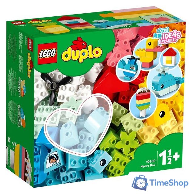 Набор деталей LEGO Duplo 10909 Шкатулка-сердечко - Изображение №1 — Интернет-магазин Time-Shop