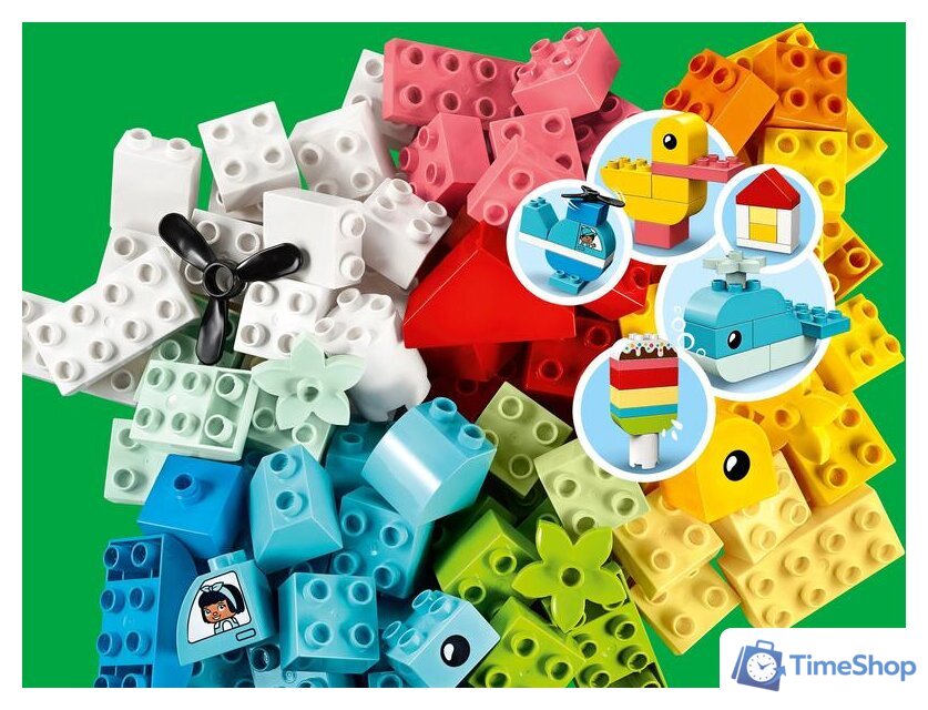Набор деталей LEGO Duplo 10909 Шкатулка-сердечко - Изображение №17 — Интернет-магазин Time-Shop