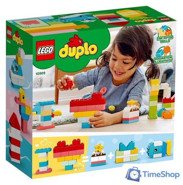 Набор деталей LEGO Duplo 10909 Шкатулка-сердечко - Изображение №2 — Интернет-магазин Time-Shop