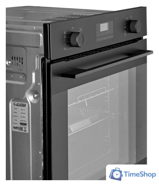 Электрический духовой шкаф Exiteq EXO-112 (черный матовый) - Изображение №6 — Интернет-магазин Time-Shop