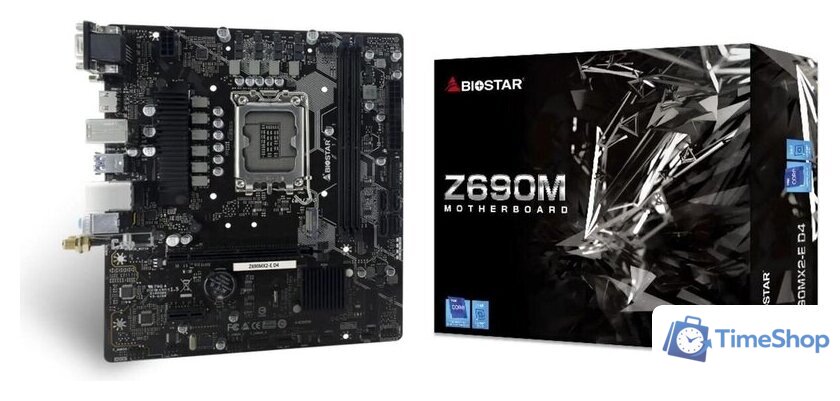 Материнская плата BIOSTAR Z690MX2-E D4 Ver. 6.0 - Изображение №5 — Интернет-магазин Time-Shop