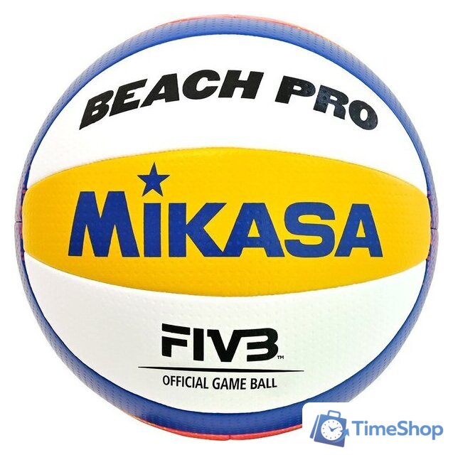 Мяч для пляжного волейбола Mikasa BV550C (5 размер) - Изображение №1 — Интернет-магазин Time-Shop