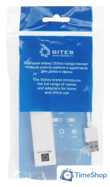 USB-хаб 5bites UA2-45-06WH - Изображение №5 — Интернет-магазин Time-Shop