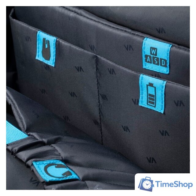 Городской рюкзак Rivacase 7860 (черный) - Изображение №11 — Интернет-магазин Time-Shop