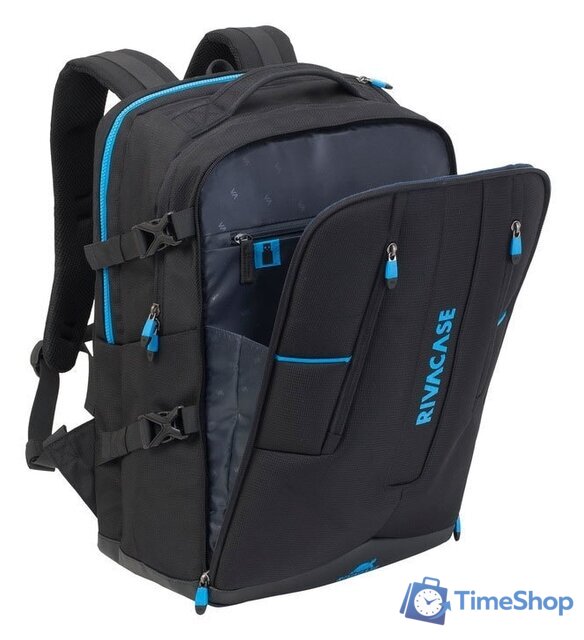Городской рюкзак Rivacase 7860 (черный) - Изображение №4 — Интернет-магазин Time-Shop