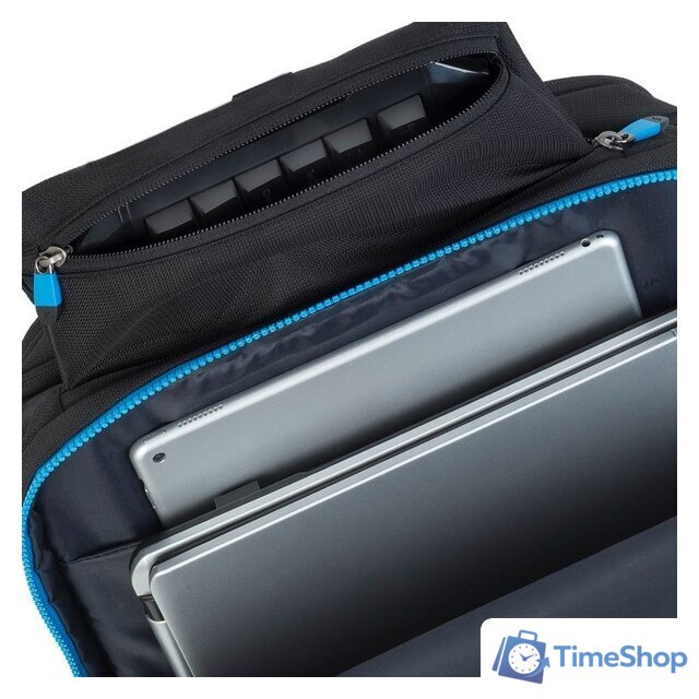 Городской рюкзак Rivacase 7860 (черный) - Изображение №6 — Интернет-магазин Time-Shop
