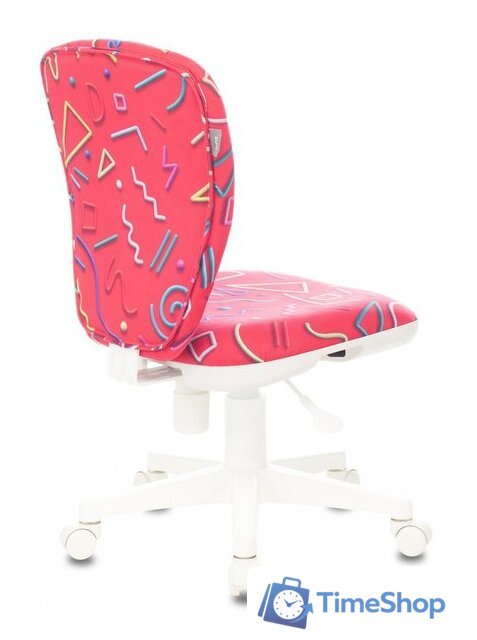 Компьютерное кресло Бюрократ KD-W10/STICK-PINK (малиновый) - Изображение №4 — Интернет-магазин Time-Shop