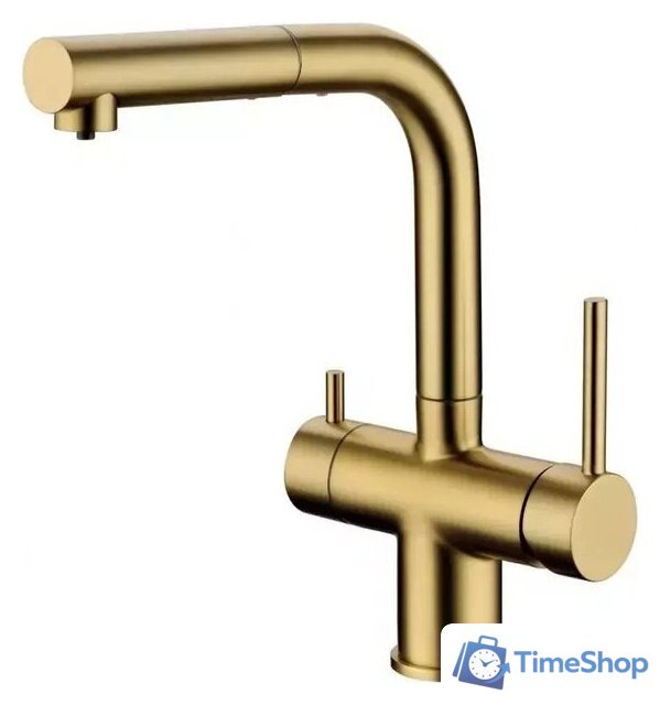 Смеситель Grocenberg GB4097 (золото матовый) - Изображение №1 — Интернет-магазин Time-Shop