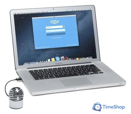 Проводной микрофон Samson Meteorite USB (хром) - Изображение №5 — Интернет-магазин Time-Shop