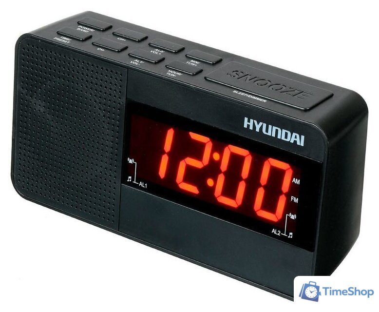 Настольные часы Hyundai H-RCL200 - Изображение №2 — Интернет-магазин Time-Shop