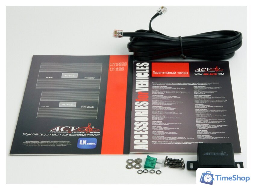 Автомобильный усилитель ACV LX-2.80 - Изображение №4 — Интернет-магазин Time-Shop