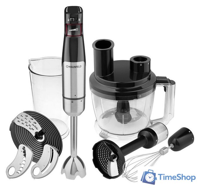 Погружной блендер MAUNFELD MF-123SB PRO - Изображение №1 — Интернет-магазин Time-Shop