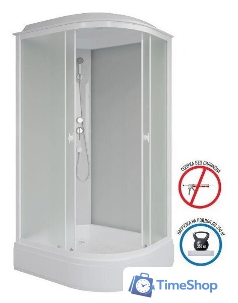 Душевая кабина Niagara Promo P90/70/26L/MT 90x70x215 - Изображение №3 — Интернет-магазин Time-Shop