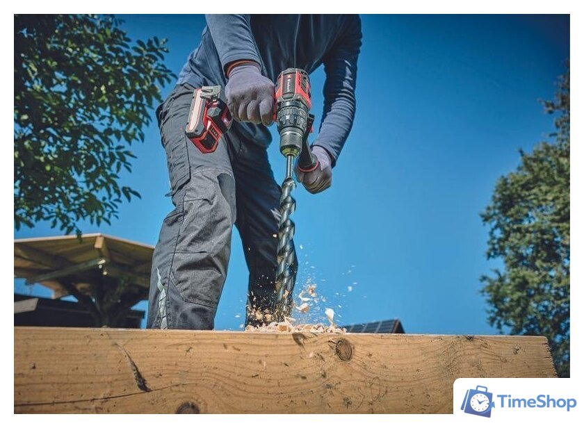 Ударная дрель-шуруповерт Einhell TP-CD 18/120 4514310 (без АКБ) - Изображение №16 — Интернет-магазин Time-Shop