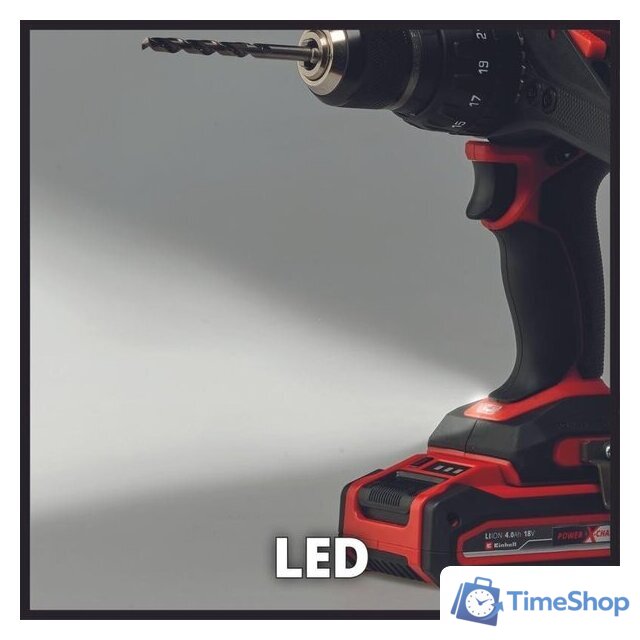 Ударная дрель-шуруповерт Einhell TP-CD 18/120 4514310 (без АКБ) - Изображение №15 — Интернет-магазин Time-Shop