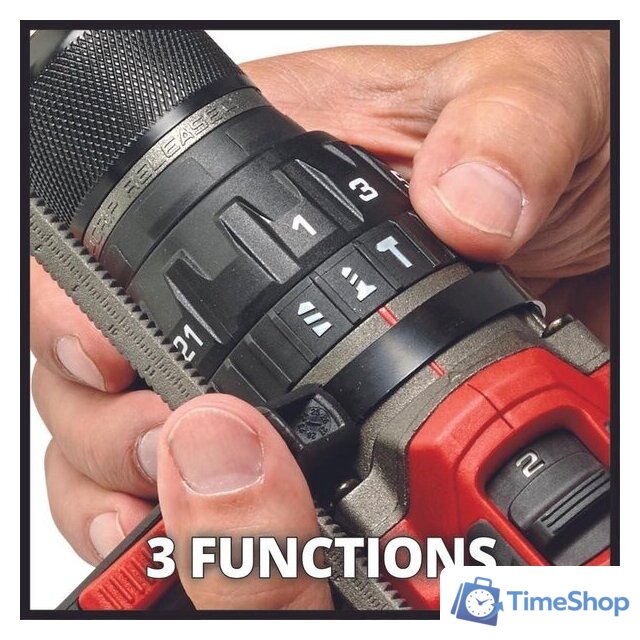 Ударная дрель-шуруповерт Einhell TP-CD 18/120 4514310 (без АКБ) - Изображение №12 — Интернет-магазин Time-Shop