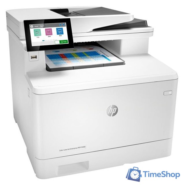 МФУ HP Color LaserJet Enterprise M480f - Изображение №3 — Интернет-магазин Time-Shop