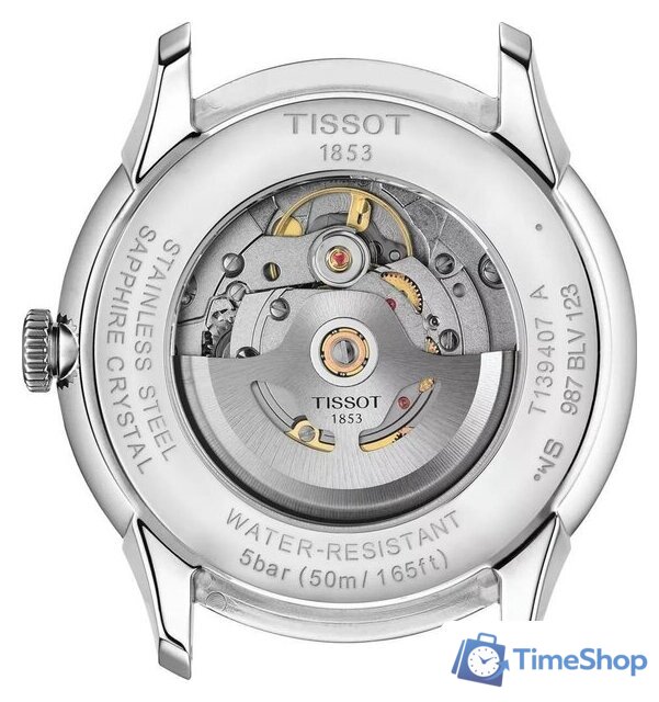 Наручные часы Tissot T139.407.11.091.00 - Изображение №3 — Интернет-магазин Time-Shop