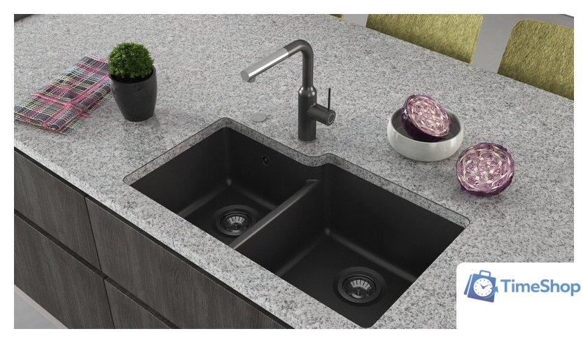 Кухонная мойка Aquasanita Arca SQA230LW (alba 710) - Изображение №9 — Интернет-магазин Time-Shop