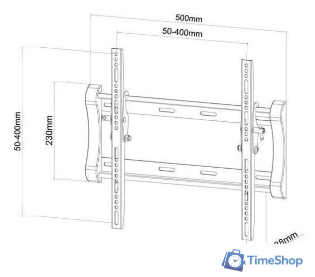 Кронштейн для телевизора Vivanco BTI 6040 - Изображение №2 — Интернет-магазин Time-Shop