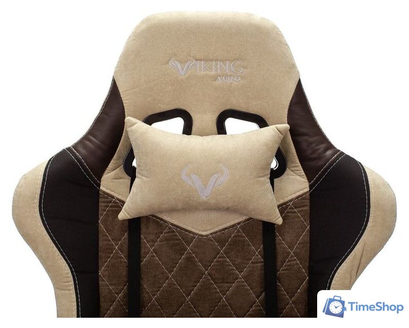 Игровое (геймерское) кресло Zombie Viking 7 BR Fabric (коричневый) - Изображение №11 — Интернет-магазин Time-Shop
