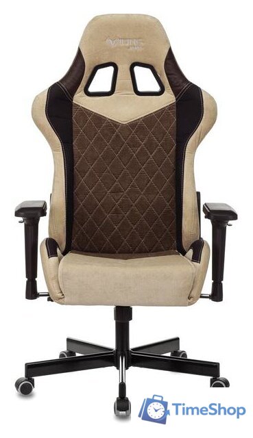 Игровое (геймерское) кресло Zombie Viking 7 BR Fabric (коричневый) - Изображение №6 — Интернет-магазин Time-Shop