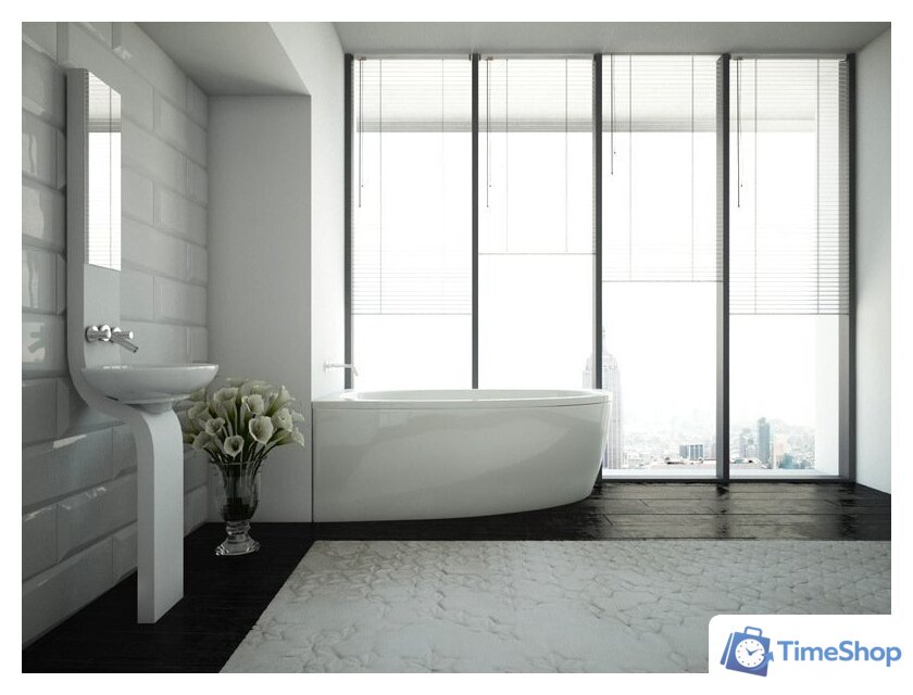 Ванна Aquatek Дива 150x90 (с каркасом, правая) - Изображение №5 — Интернет-магазин Time-Shop