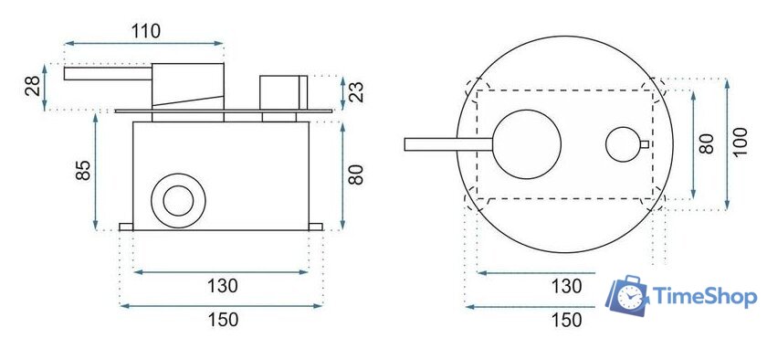 Душевая система  Rea Lungo REA-P4100 (черный) - Изображение №11 — Интернет-магазин Time-Shop