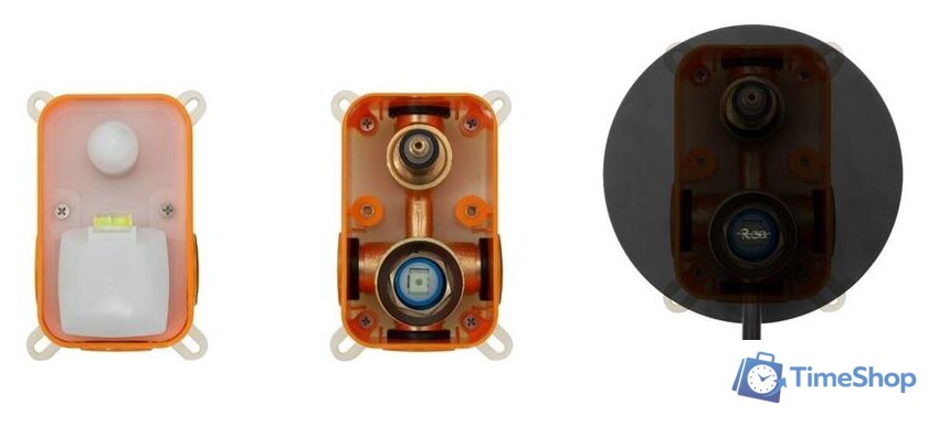 Душевая система  Rea Lungo REA-P4100 (черный) - Изображение №4 — Интернет-магазин Time-Shop